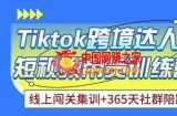 Tiktok海外精选联盟短视频带货百单训练营，带你快速成为Tiktok带货达人