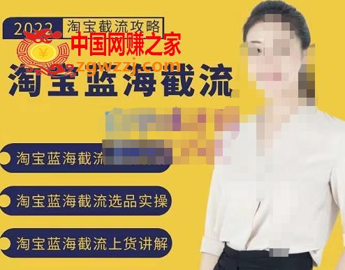 2022淘宝蓝海截流攻略，淘宝蓝海截流选品上货实操讲解