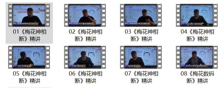 陈春林老师《梅花神相断》