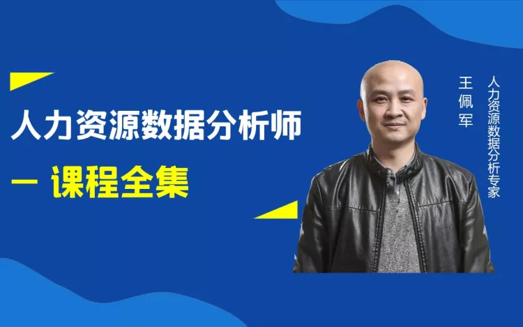 王佩军人力资源数据分析系列 课程全集
