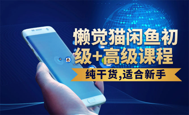 懒觉猫闲鱼初级+高级课程 副业月入过万实操讲解 纯干货