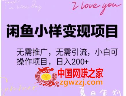 【信息差小项目】闲鱼小样变现项目，一单利润10到100+，一天轻松出几单