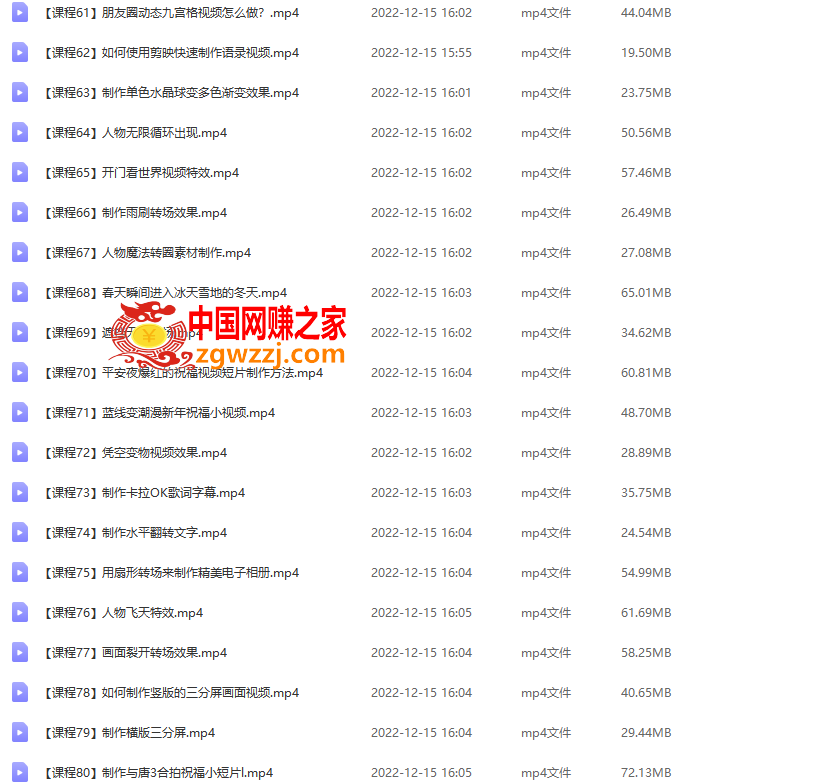 剪映最全基础教学：从入门到精通，全套实操教程（115节）