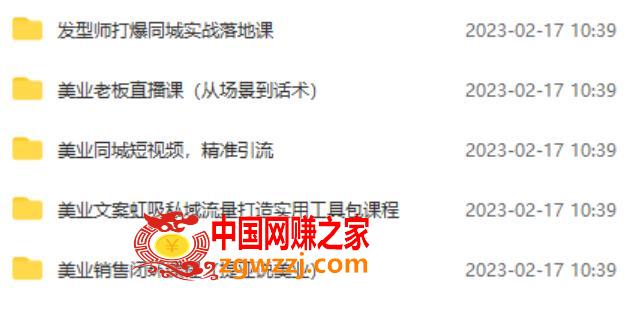 5套·美业短视频运营课从场景到话术·精准引流·吸金文案工具·销售闭环等