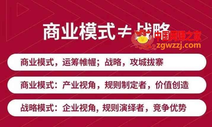 全新商业模式与利润增长模式，人人学会商业模式，有了新的认识