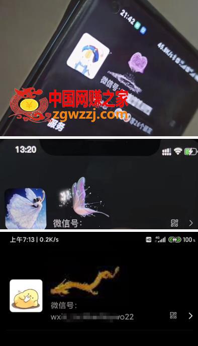 微信动态昵称设置方法，可抖音直播引流，日赚上百【详细视频教程+素材】