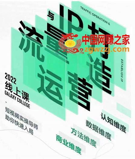 大蓝流量运营&个人ip打造课，短视频带货/爆款文案/流量运营/直播入门/镜头变现/流量商业