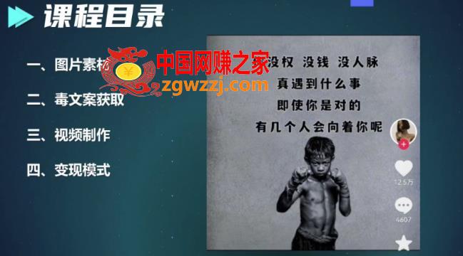 拆解抖音毒文案号，一天变现2000的项目，适合新手！