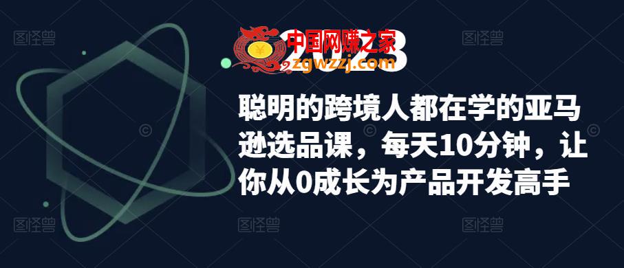 聪明的跨境人都在学的亚马逊选品课，每天10分钟，让你从0成长为产品开发高手,聪明的跨境人都在学的亚马逊选品课，每天10分钟，让你从0成长为产品开发高手,mp4,案例,第1张