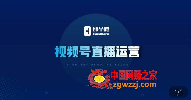 那个腾·视频号直播运营，视频号直播推流逻辑/流量渠道解析/直播起号攻略/直播实操技巧