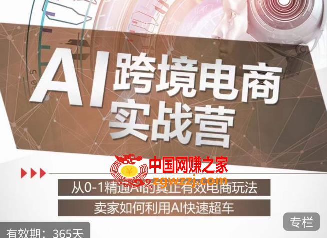 白龙老师·AI跨境电商实战营：从0-1精通Al的真正有效电商玩法，卖家如何利用Al快速超车