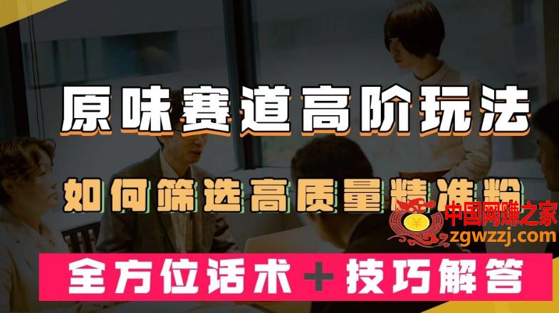 短视频原味赛道高阶玩法，如何筛选高质量精准粉？全方位话术＋技巧解答【揭秘】