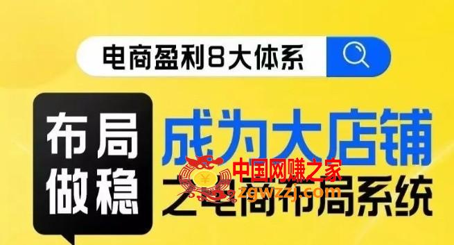 八大体系布局篇·布局做稳，成为大店的电商布局线上课,八大体系布局篇·布局做稳，成为大店的电商布局线上课,电商,企业,布局,第1张