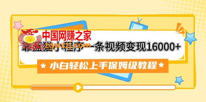 （7595期）靠布偶猫微信小程序一条视频变现16000 新手快速上手家庭保姆级实例教程（附166G材料素材内容）,（7595期）靠布偶猫微信小程序一条视频变现16000 新手快速上手家庭保姆级实例教程（附166G材料素材内容）,视频,教程,微信,第1张