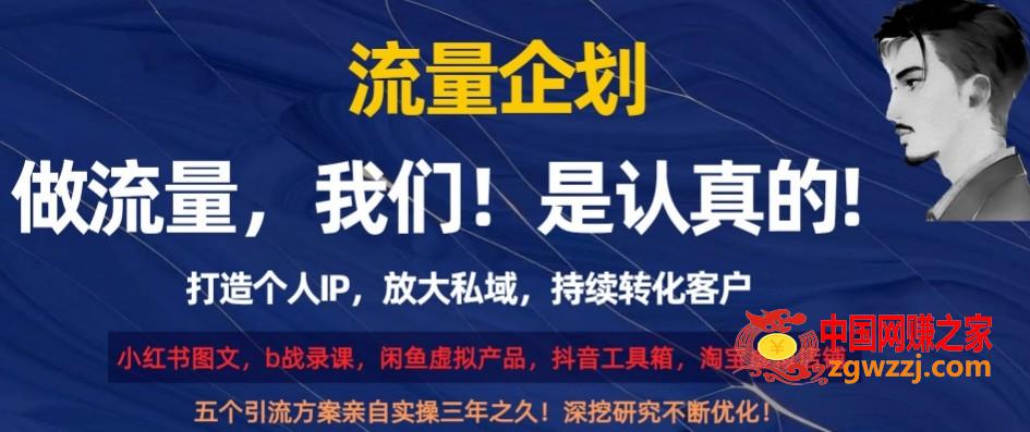 流量企划，打造个人IP，放大私域，持续转化客户【揭秘】,流量企划，打造个人IP，放大私域，持续转化客户【揭秘】,引流,学习,下载,第1张