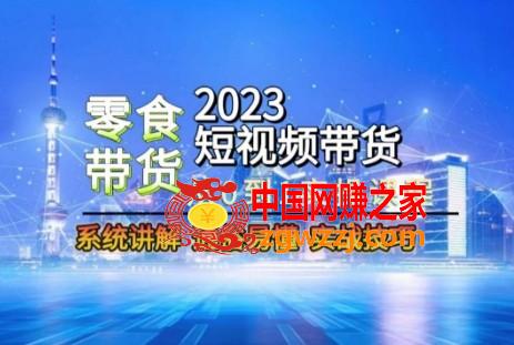 2023短视频带货-零食赛道，从0-1实操课程，系统讲解实战技巧,2023短视频带货-零食赛道，从0-1实操课程，系统讲解实战技巧,热门,最新,第1张