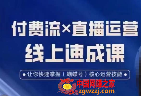 视频号付费流实操课程，付费流✖️直播运营速成课，让你快速掌握视频号核心运营技能