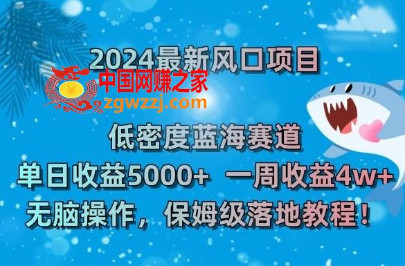 2024最新风口项目，低密度蓝海赛道，单日收益5000+，一周收益4w+！【揭秘】,2024最新风口项目，低密度蓝海赛道，单日收益5000+，一周收益4w+！【揭秘】,收益,项目,非常,第1张