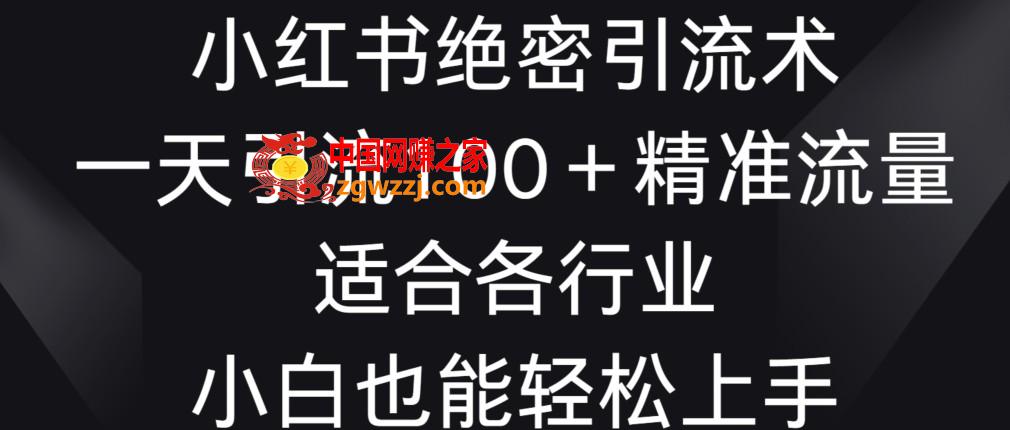 小红书绝密引流术，一天引流100+精准流量，适合各个行业，小白也能轻松上手【揭秘】,小红书绝密引流术，一天引流100+精准流量，适合各个行业，小白也能轻松上手【揭秘】,引流,发布,大家,第1张