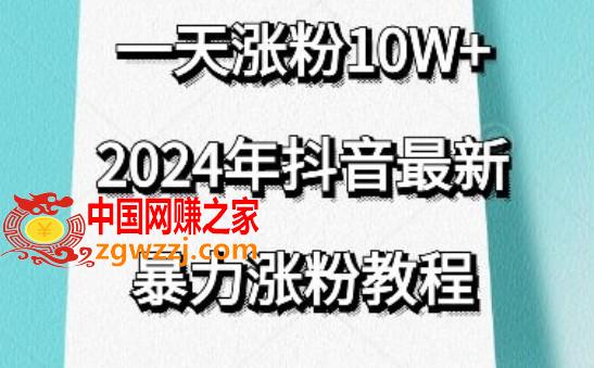 抖音最新暴力涨粉教程，视频去重，一天涨粉10w+，效果太暴力了，刷新你们的认知【揭秘】