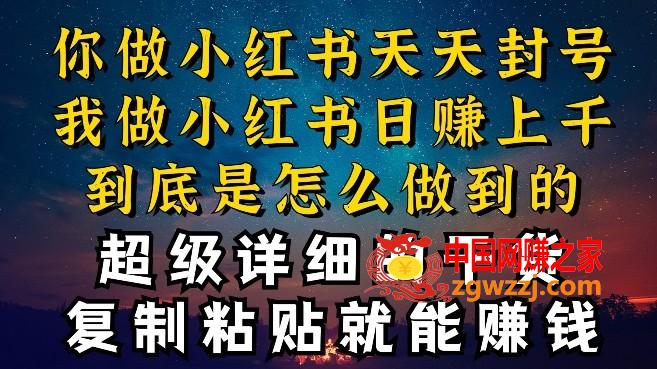 都知道小红书能引流私域变现，可为什么我能一天引流几十人变现上千，但你却频频封号违规被限流【揭秘】,都知道小红书能引流私域变现，可为什么我能一天引流几十人变现上千，但你却频频封号违规被限流【揭秘】,变现,项目,小红,第1张