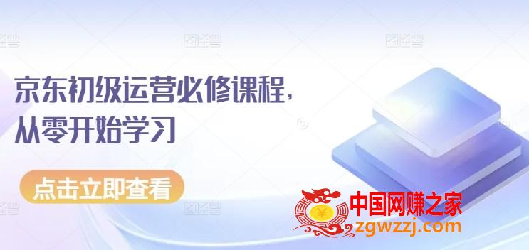 京东初级运营必修课程，从零开始学习,京东初级运营必修课程，从零开始学习,如何,解析,打造,第1张