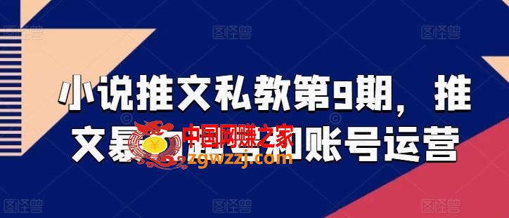 小说推文私教第9期，推文暴力起号和账号运营