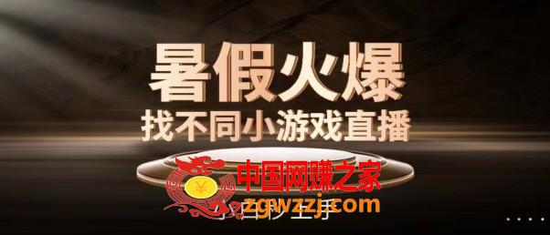 暑假火爆找不同小游戏直播间，小白秒上手【揭秘】